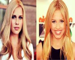 Many people call Gracie Dzienny her look-alike. Gracie started her career with a Nick-TV show, just as holt started hers Many people call Gracie Dzienny her look-alike. Gracie started her career with a Nick-TV show, just as holt started hers.